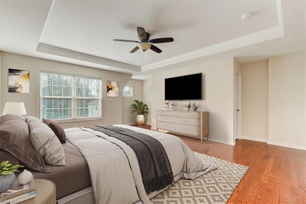 405 Summerwalk Road Greensboro, NC 27455 - Photo 23 of 41 Primary BR - Virtually Staged