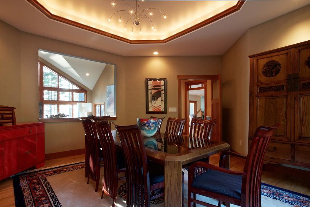 149 Treasure Point Road Tenants Harbor, ME 04860 - Photo 12 of 30 Dining room with coffered ceiling...
