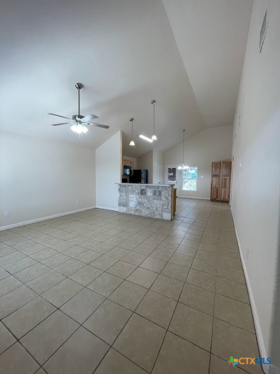 2455 Golf Drive Spring Branch, TX 78070 - Photo 11 of 24 an open kitchen with a sink and chandelier