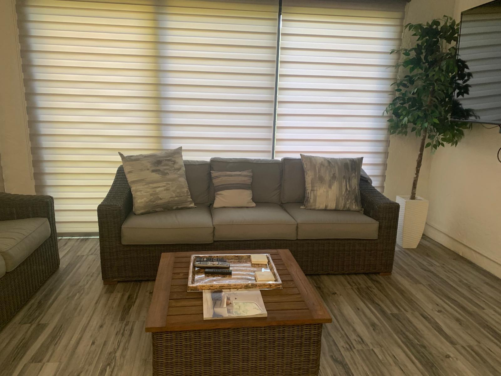7770 La Mirada Drive Boca Raton, FL 33433 - Photo 22 of 55 a living room with furniture and a potted plant