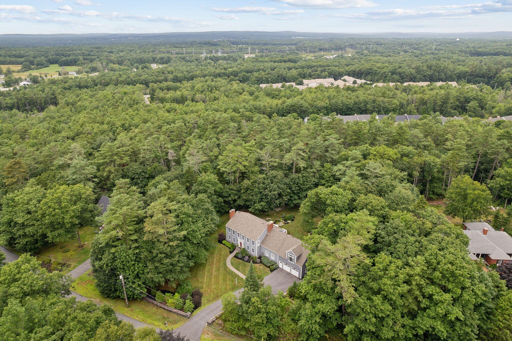 78 Schooner Ridge Road Cumberland Foreside, ME 04110 - Photo 2 of 61 Exterior Drone