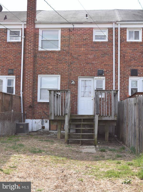 430 Torner Road Baltimore, MD 21221 - Photo 4 of 18 Exterior (Rear)