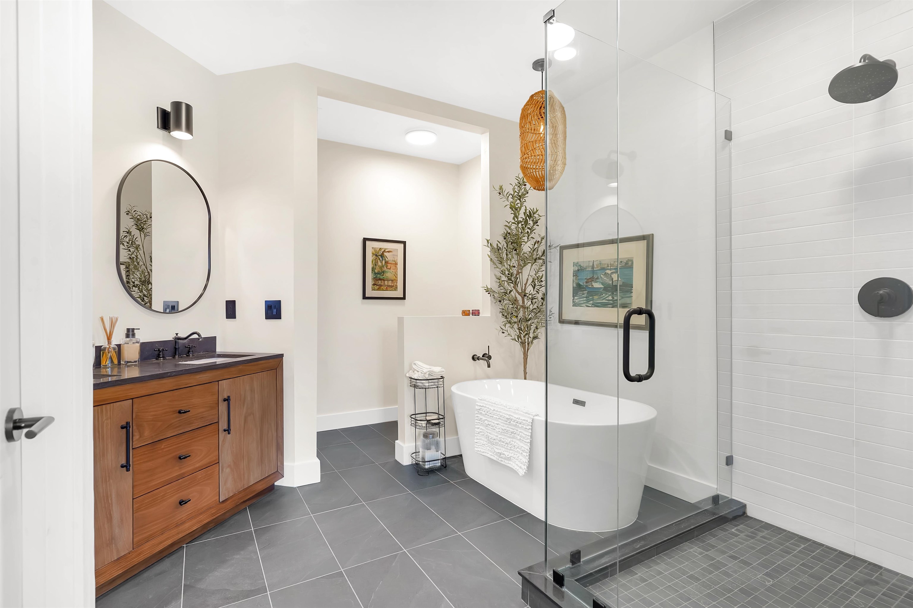 4629 Serena Circle St. Augustine, FL 32084 - Photo 19 of 47 a bathroom with a double vanity sink mirror and toilet