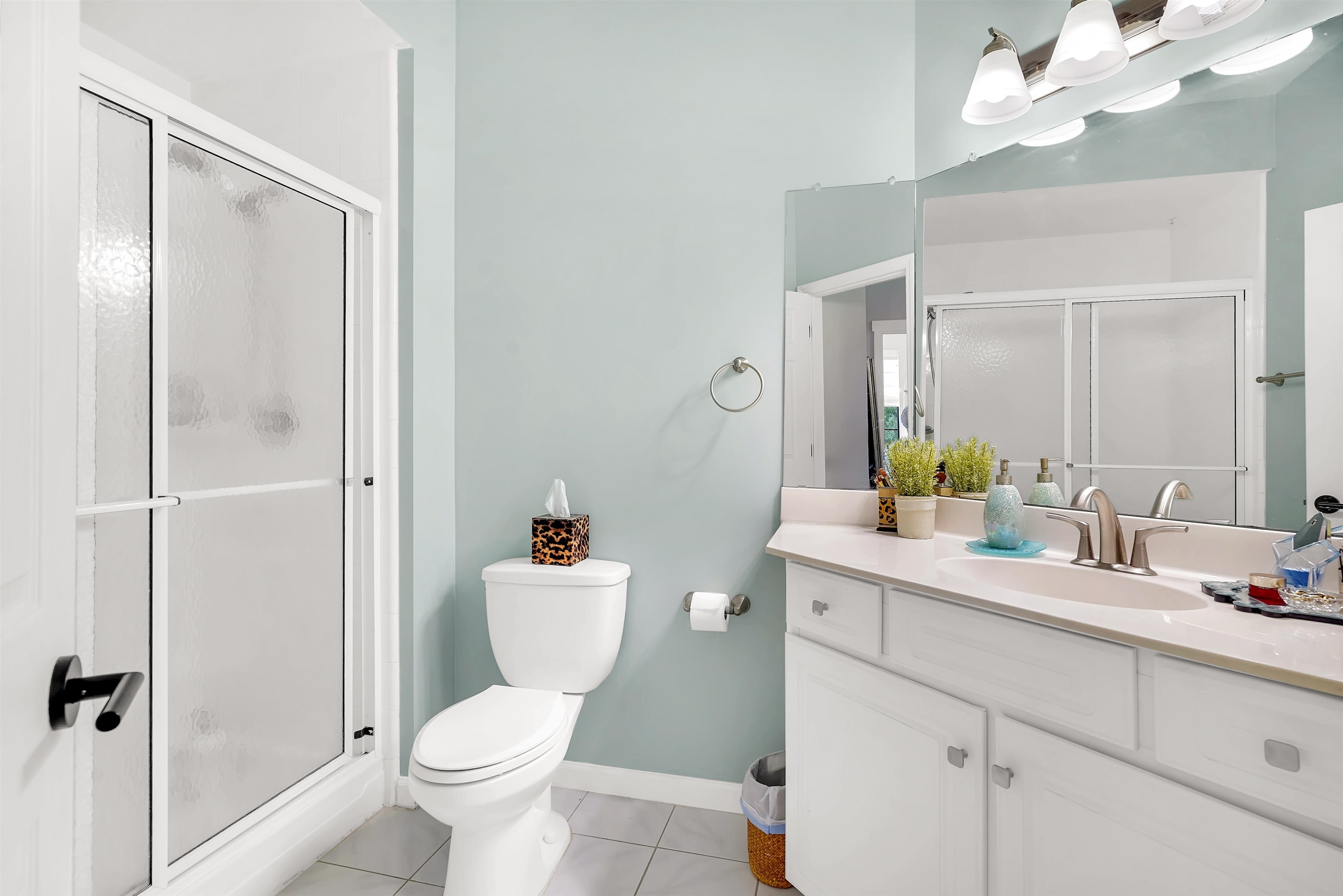 4629 Serena Circle St. Augustine, FL 32084 - Photo 26 of 47 a bathroom with a toilet sink and mirror