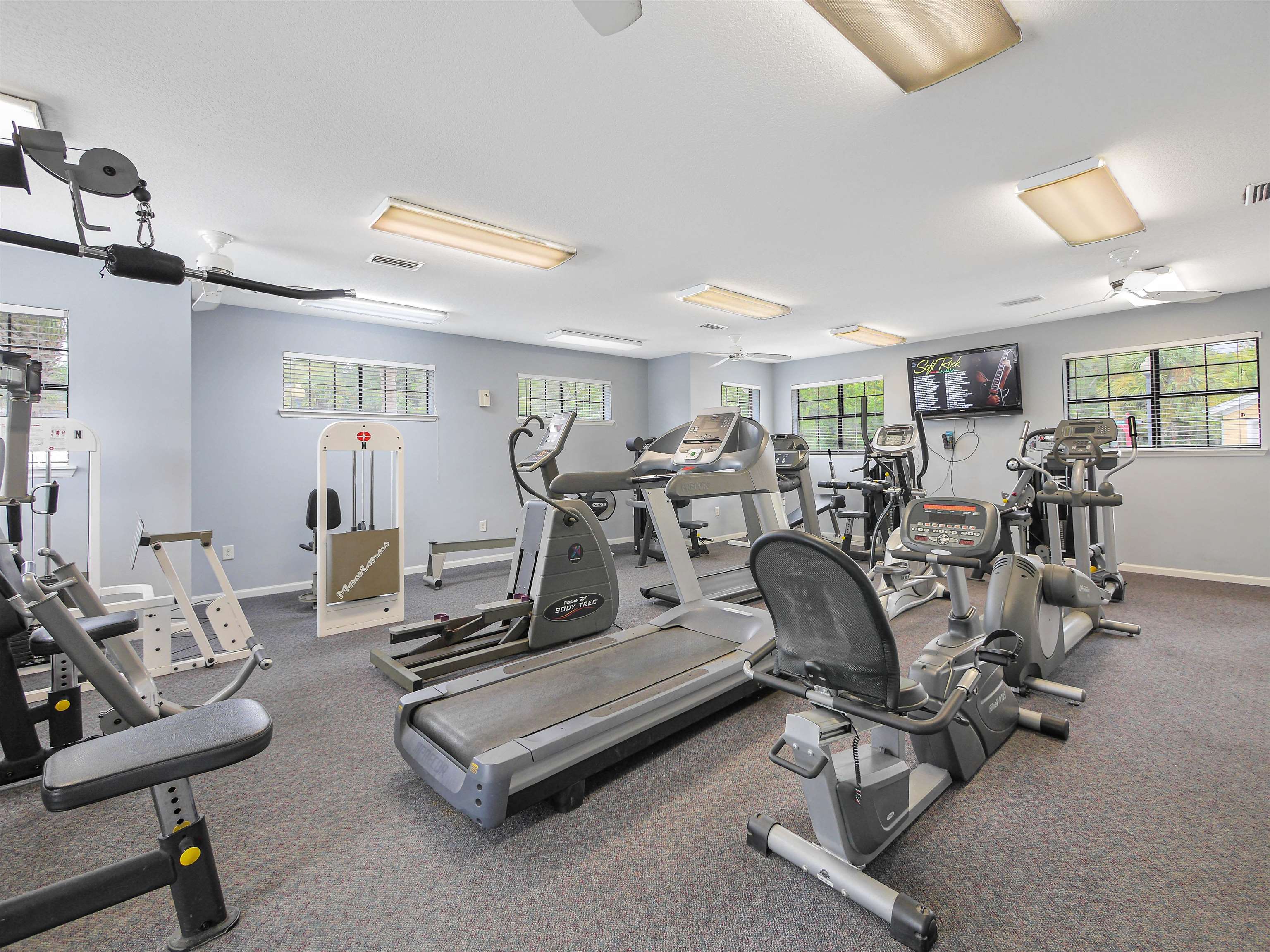 4629 Serena Circle St. Augustine, FL 32084 - Photo 46 of 47 a view of a room with gym equipment
