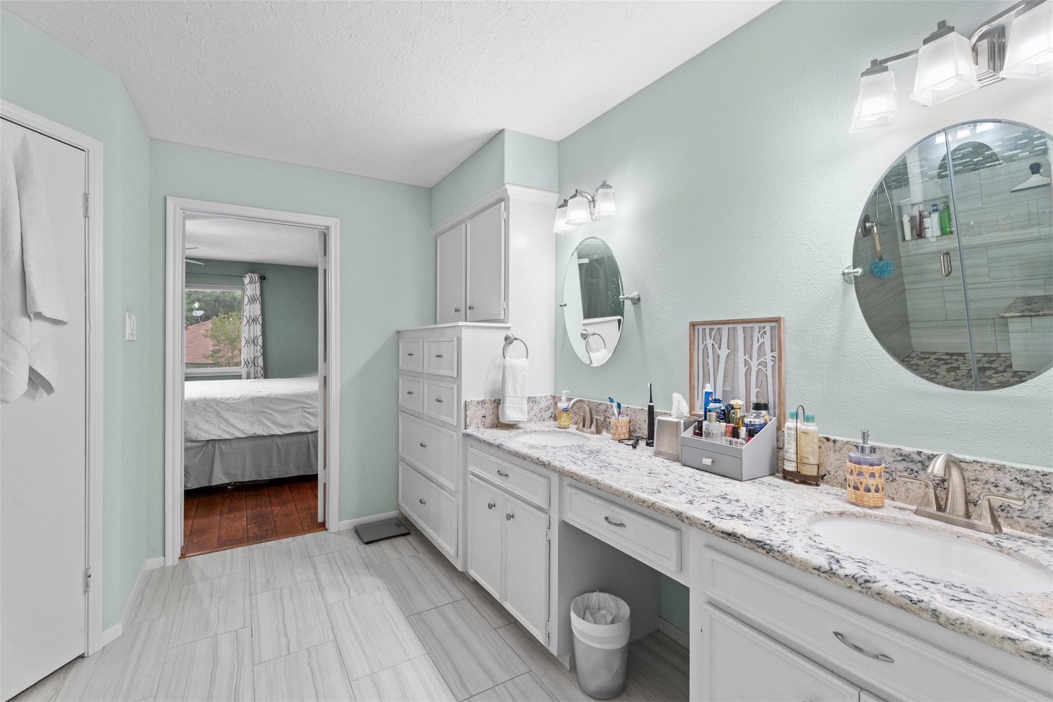 3826 Shipman Lane Spring, TX 77388 - Photo 29 of 43 His and her closets and vanity with double sinks