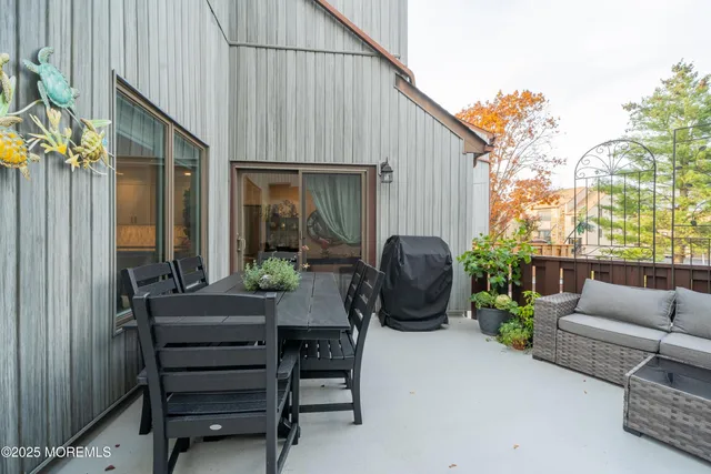 a view of front door of house