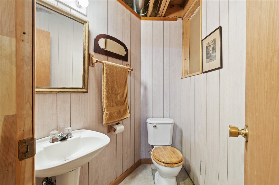 4397 Sebring Road Sodus, NY 14551 - Photo 35 of 43 The LOWER LEVEL HALF BATH- a great addition to any