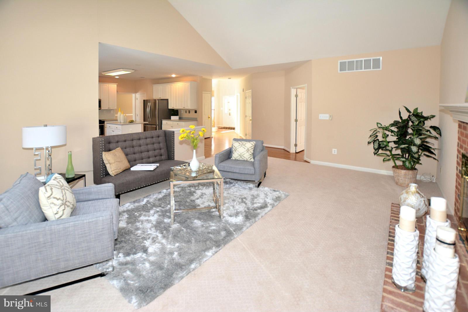 10838 Welbury Court Reston, VA 20194 - Photo 16 of 30 a living room with furniture and a potted plant