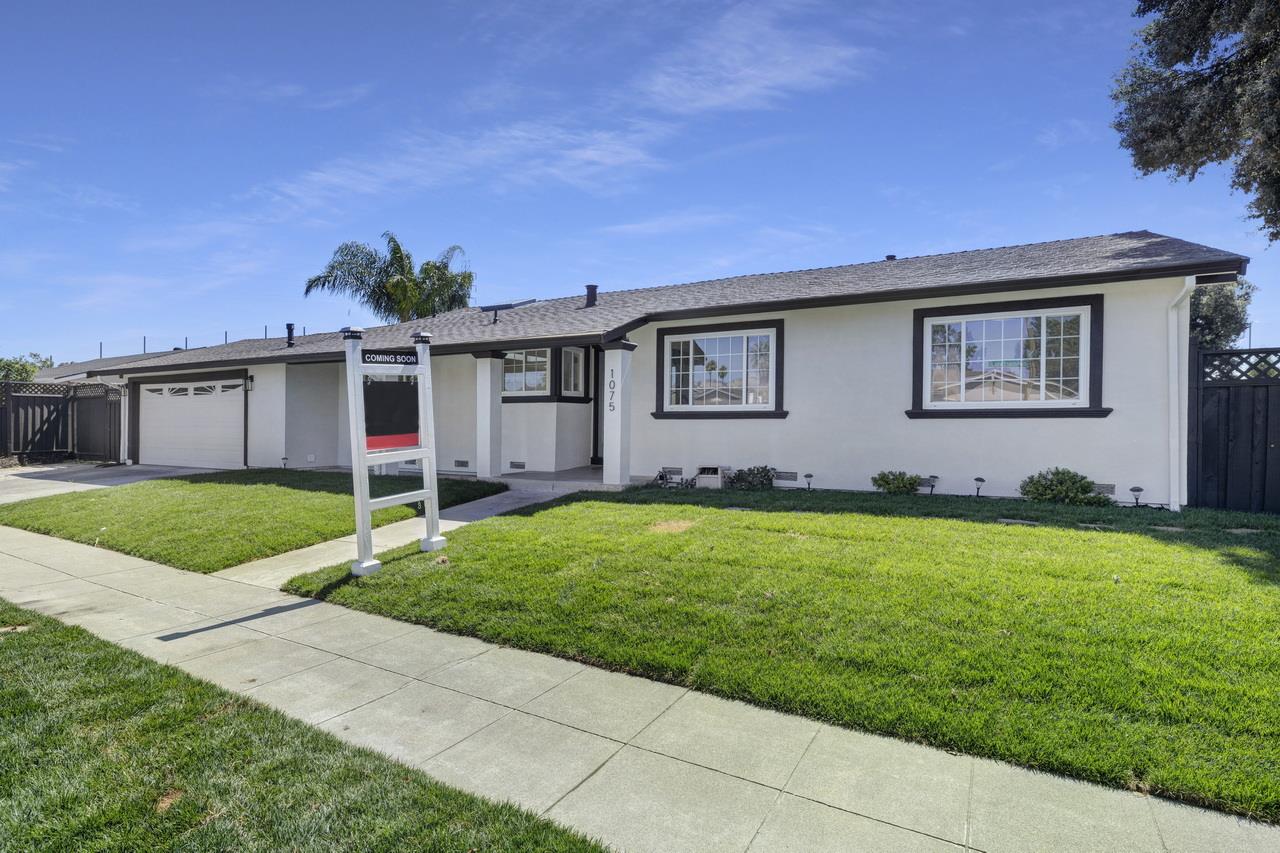 1075 Summerfield Drive San Jose, CA 95121 - Photo 1 of 38 a front view of house with yard and green space