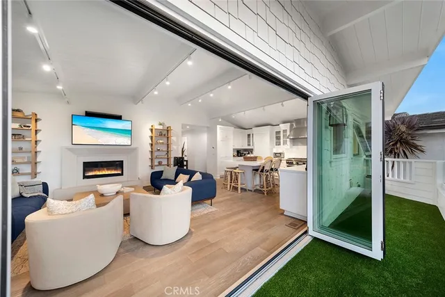 a bathroom with a granite countertop sink mirror and a bath tub