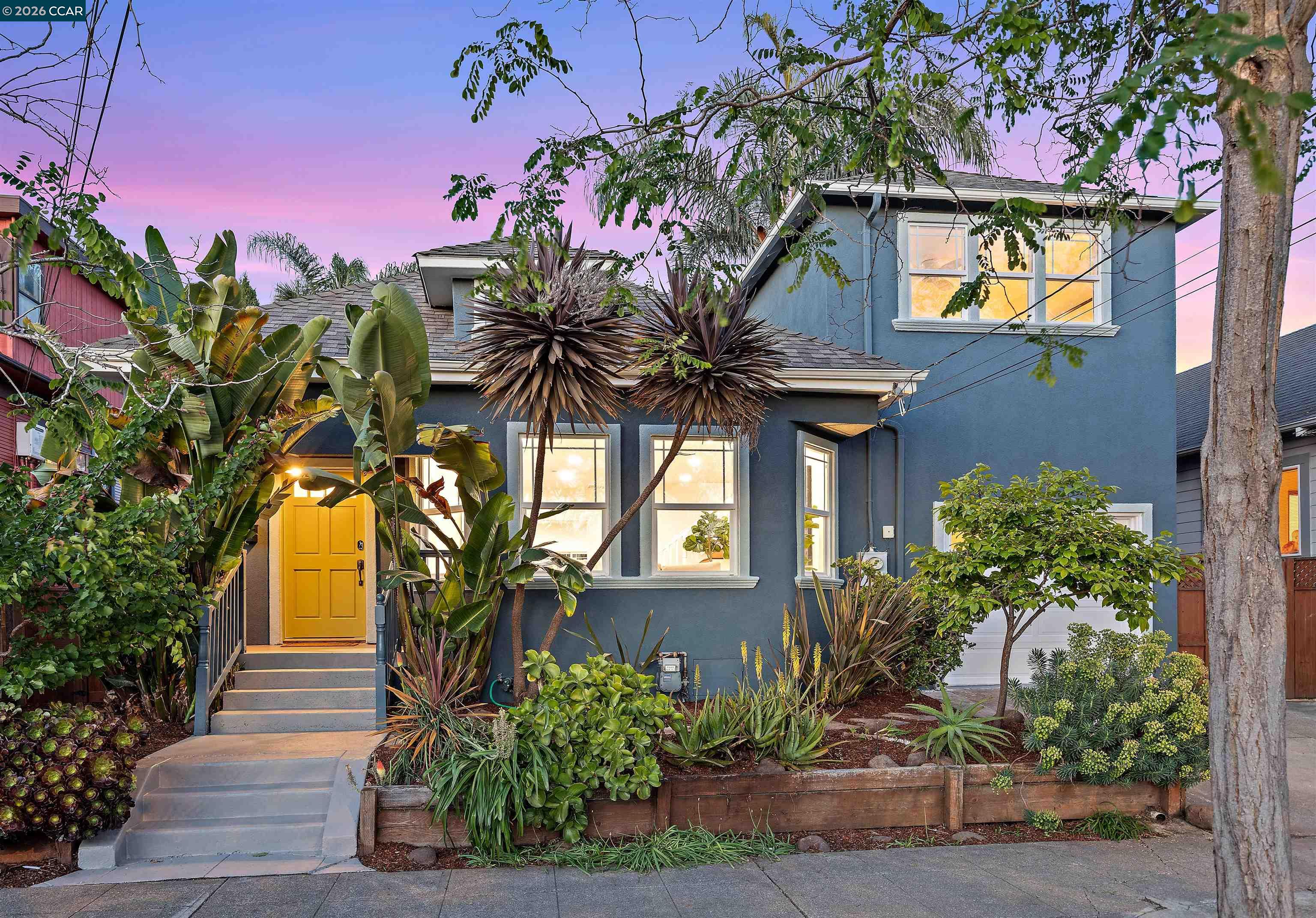 3131 Mabel Street Berkeley, CA 94702 - Photo 1 of 1 a flower plants is sitting in front of house