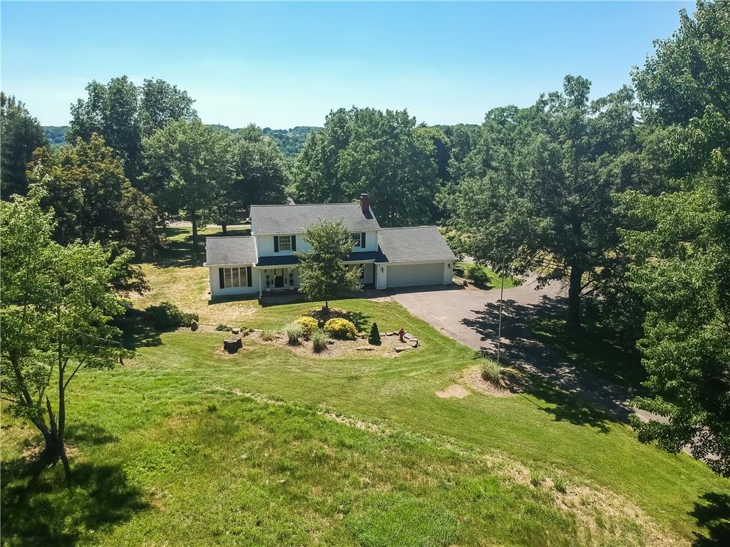 610 Dick Road Renfrew, PA 16001 - Photo 20 of 25 a view of a house with swimming pool and yard