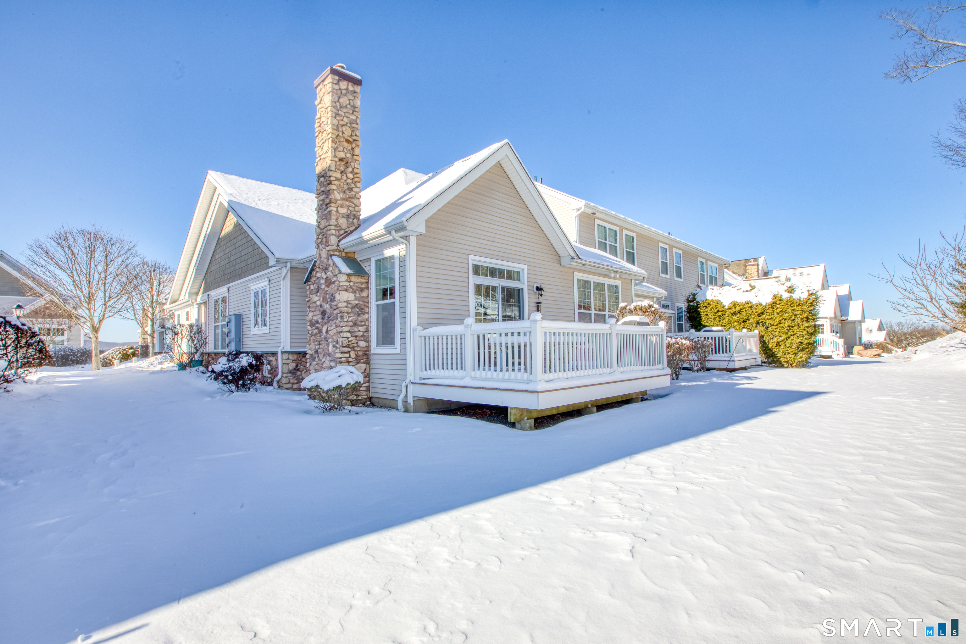 12 Briar Ridge Drive, Unit 12 Bethel, CT 06801 - Photo 29 of 34 a view of a house with a yard