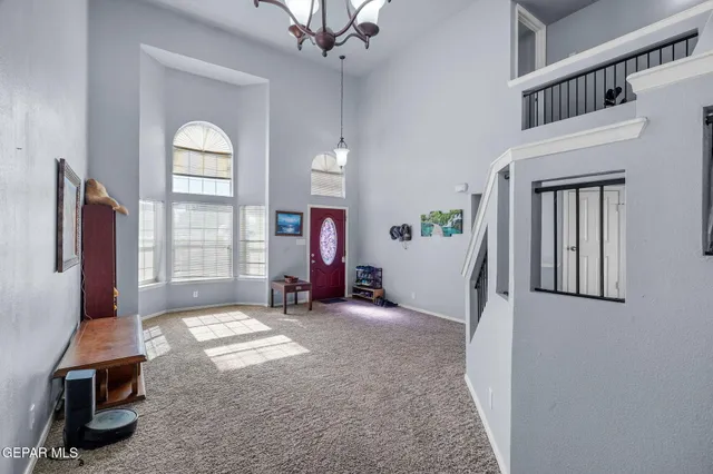 a view of entryway and hall