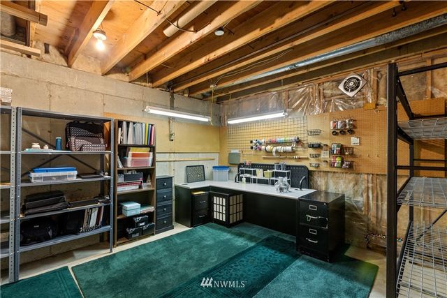 a view of a storage & utility room