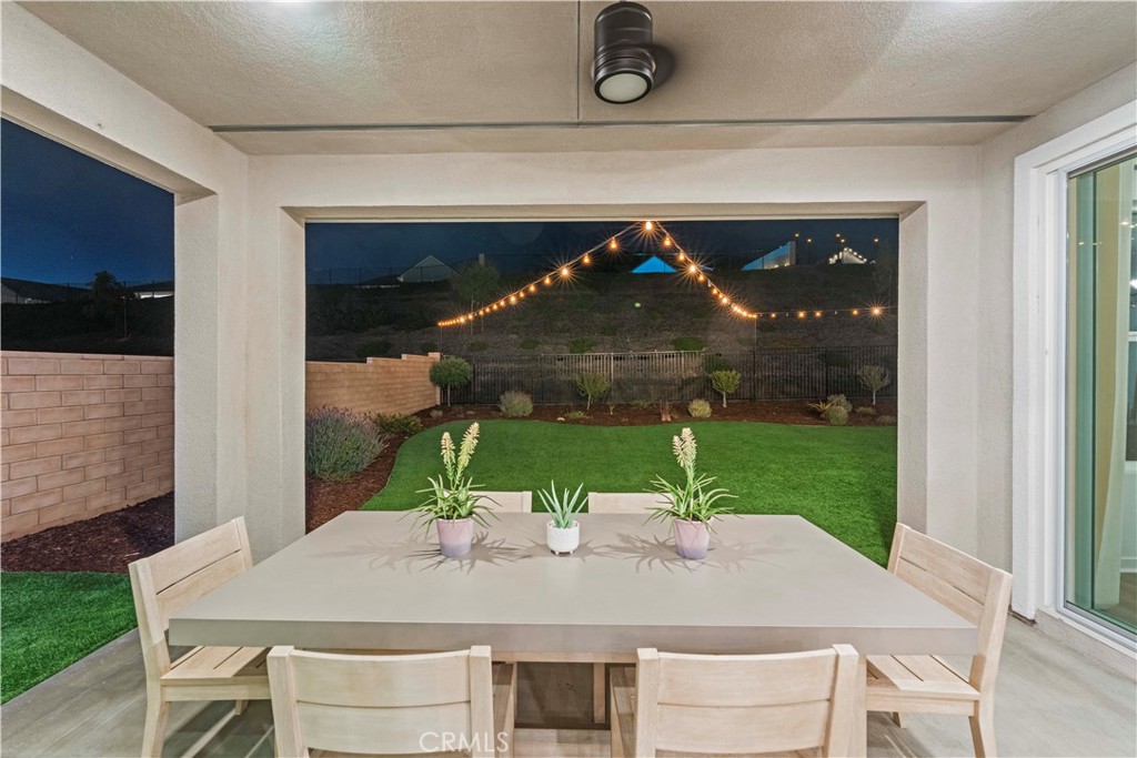 28445 Sunny Ridge Terrace Castaic, CA 91384 - Photo 67 of 74 Night Outdoor Room