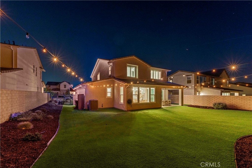 28445 Sunny Ridge Terrace Castaic, CA 91384 - Photo 69 of 74 Night Rear Yard