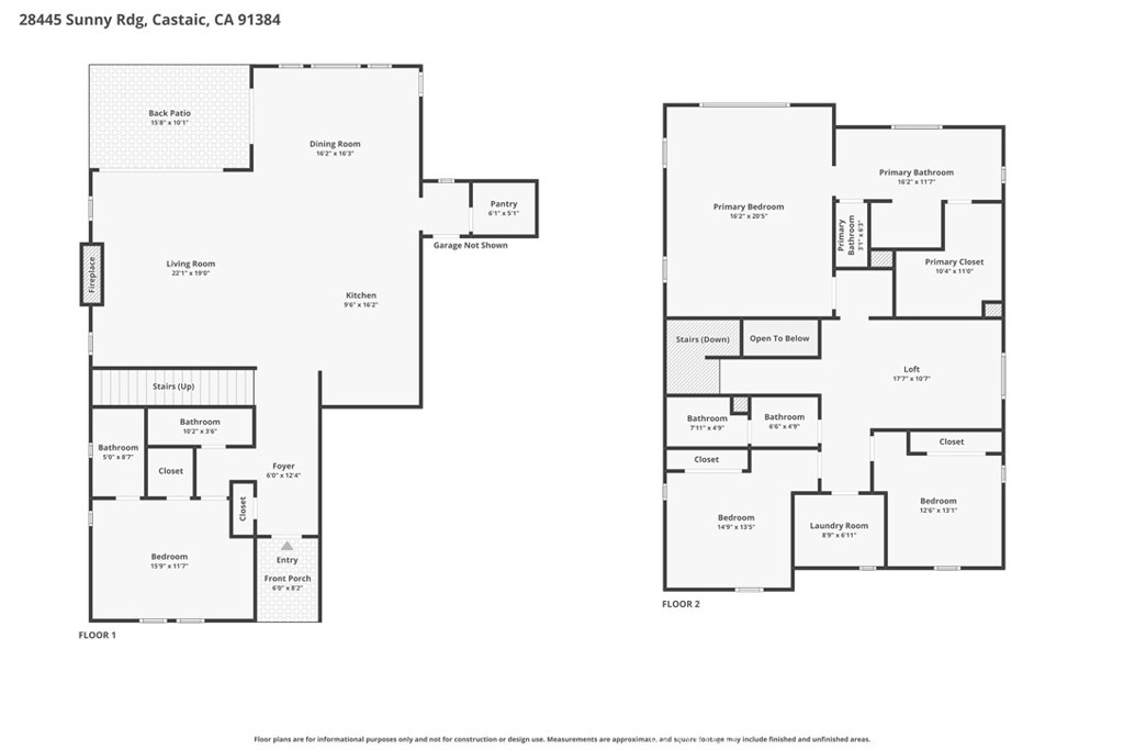 28445 Sunny Ridge Terrace Castaic, CA 91384 - Photo 74 of 74 WR Plan 7 - Floor Plan