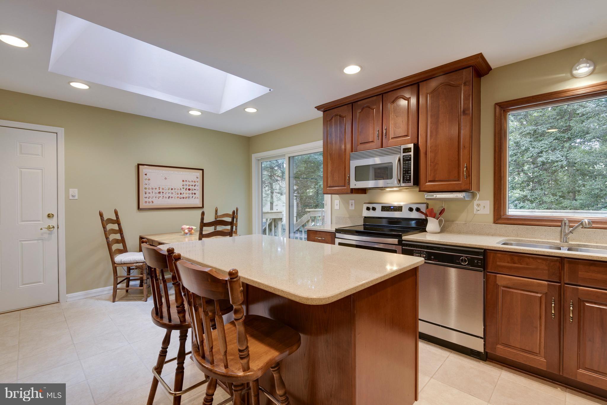 Custom skylight is light and bright!