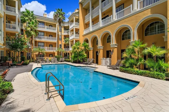 a wooden door in a bathroom
