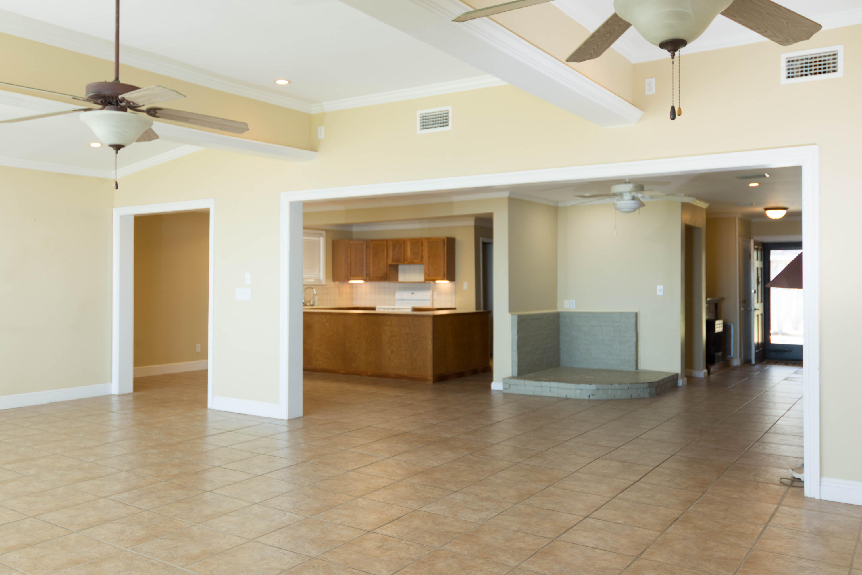 2292 Bay Grove Road Freeport, FL 32439 - Photo 6 of 47 a view of a hallway with a kitchen