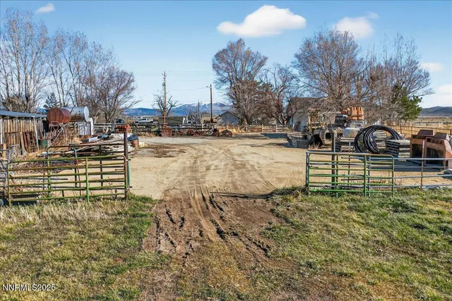 a view of lake with mountain