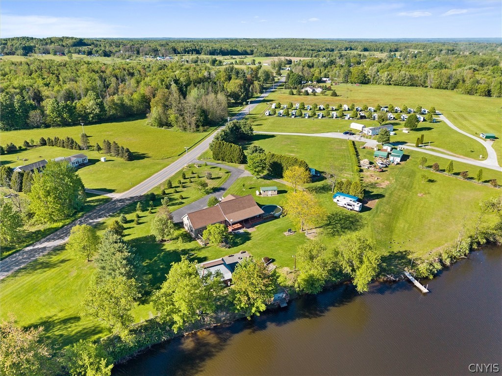3114 Haskins Road Vienna, NY 13308 - Photo 32 of 36 Back Ariel View