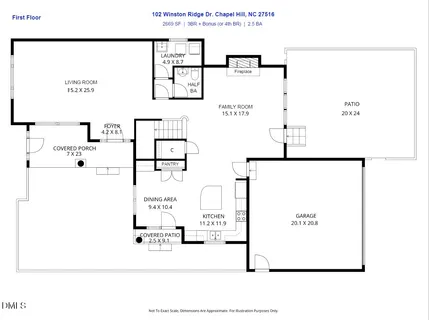 $799,000 | 102 Winston Ridge Drive, Chapel Hill, NC 27516