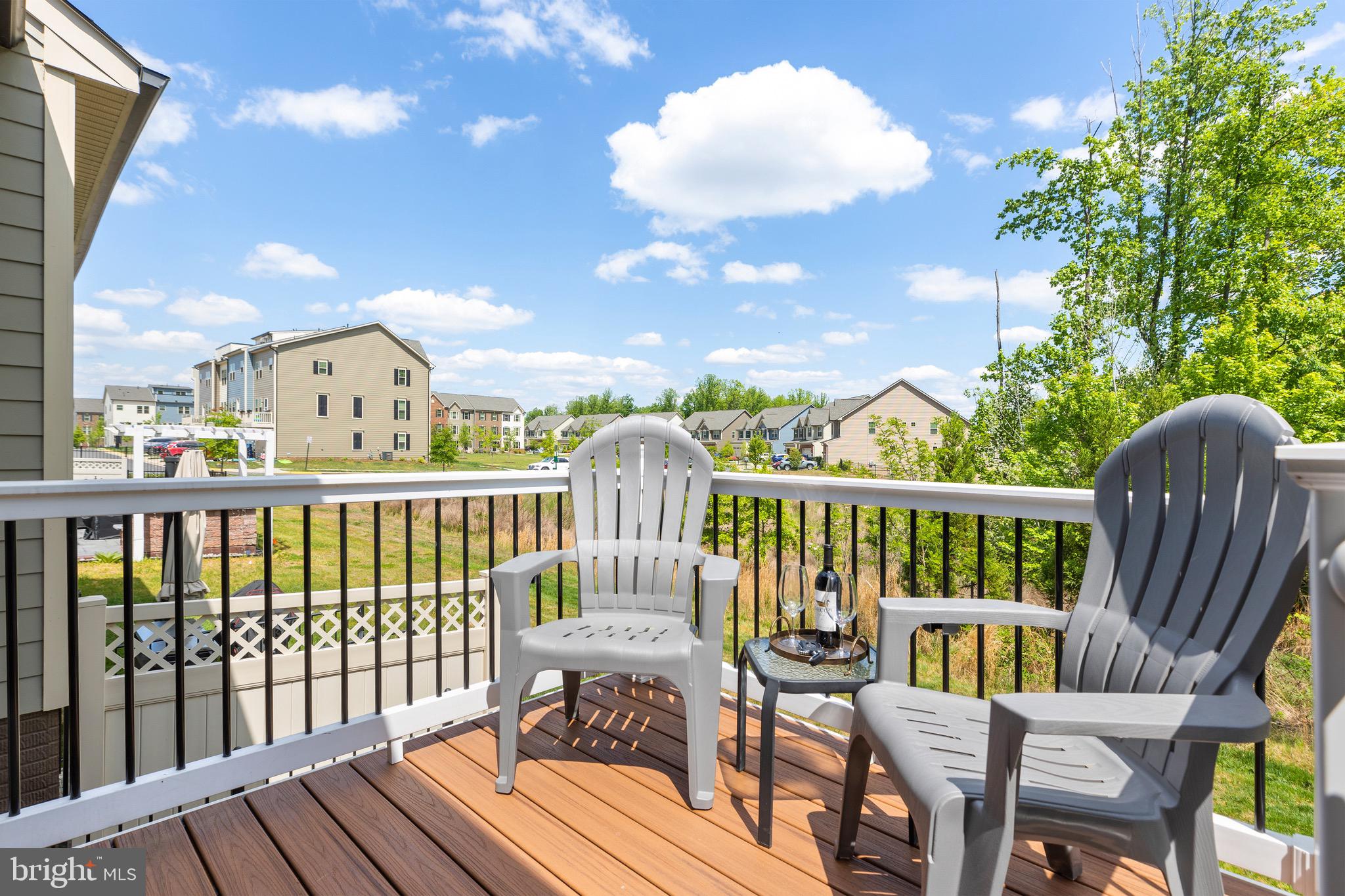 18221 Red Mulberry Road Dumfries, VA 22026 - Photo 53 of 72 Relax on your Maintenance-free Deck!