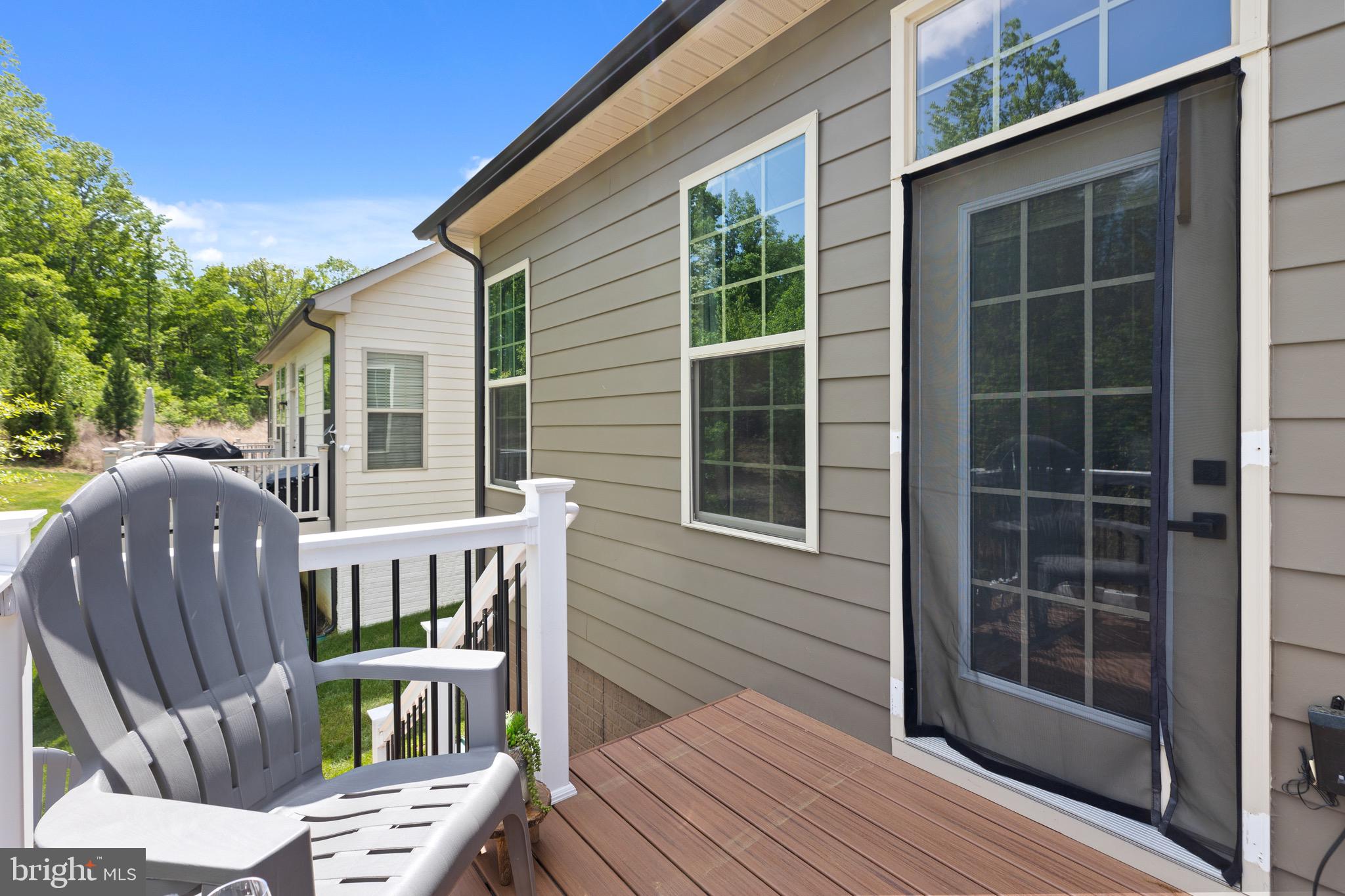 18221 Red Mulberry Road Dumfries, VA 22026 - Photo 55 of 72 Relax on your Maintenance-free Deck!