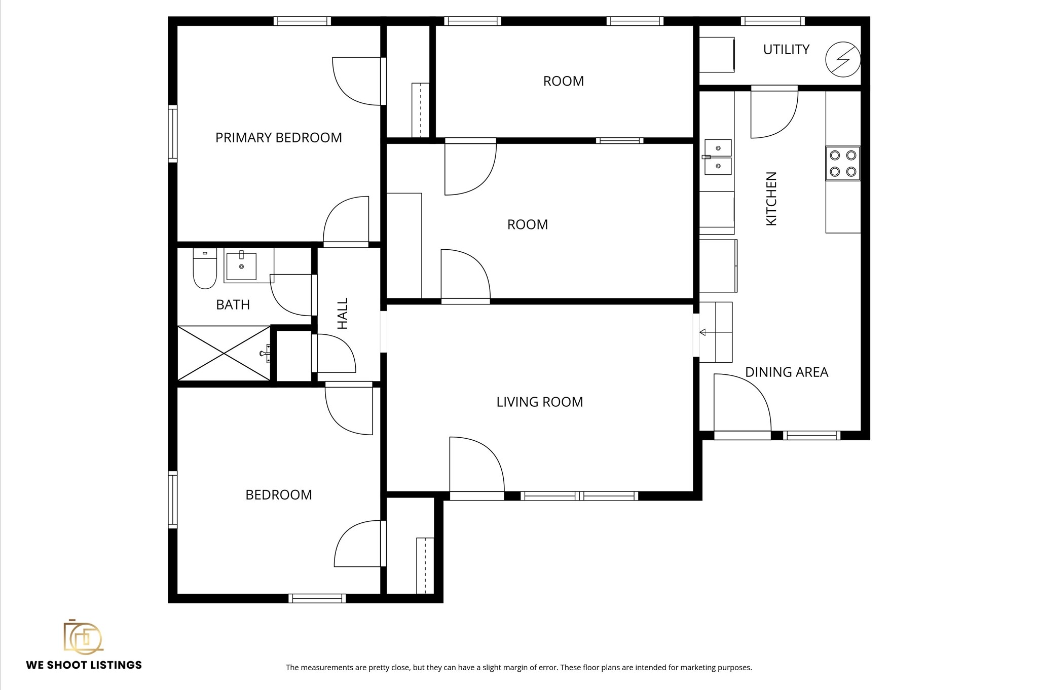 2024 Jean Street Houston, TX 77204 - Photo 22 of 23 a picture of a room with a white wall and a white wall