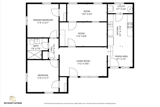 a picture of a floor plan