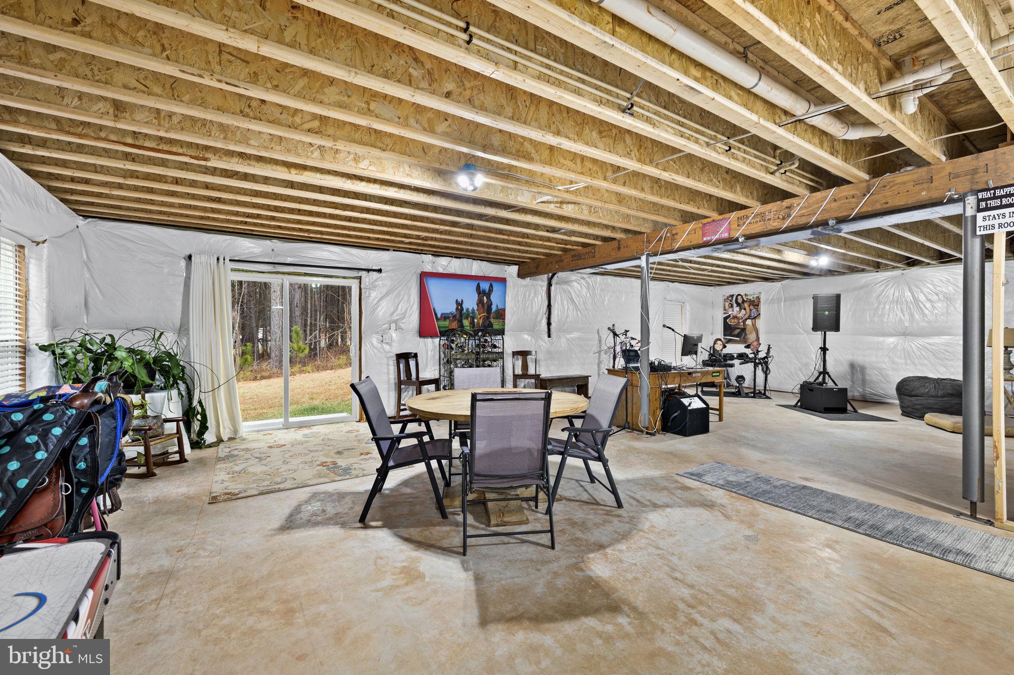 11026 Tower Road Unionville, VA 22567 - Photo 36 of 53 Unfinished Basement