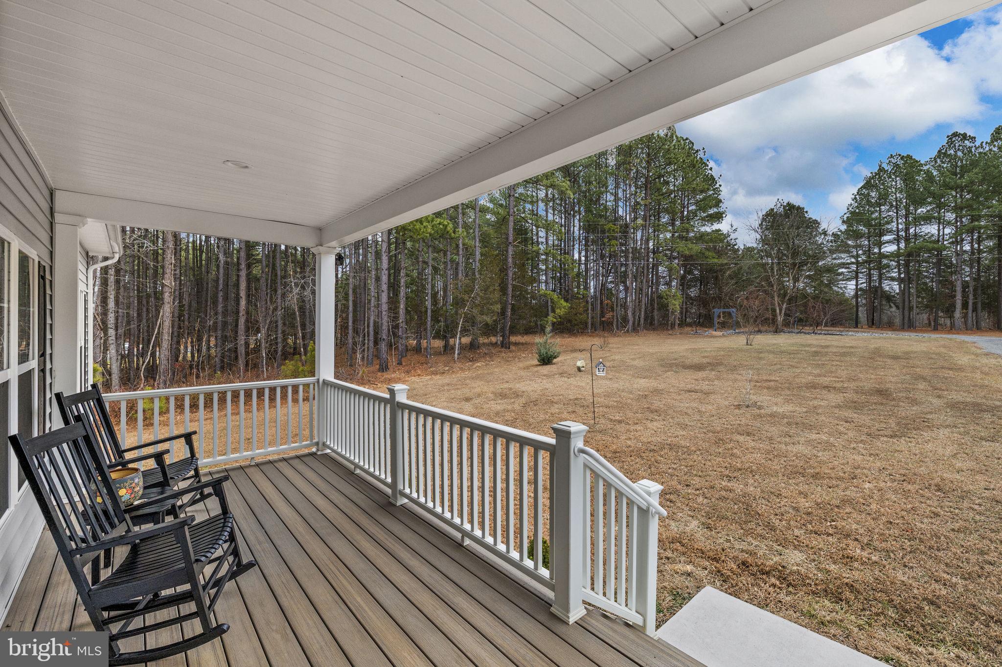 11026 Tower Road Unionville, VA 22567 - Photo 9 of 53 Front Porch looking on large front yard