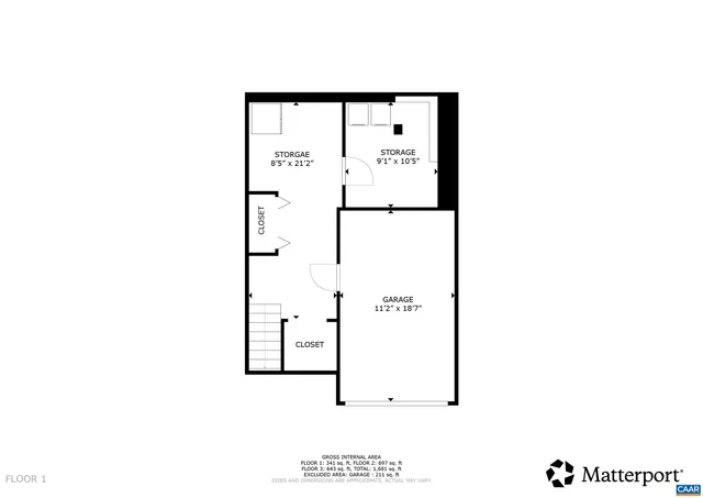 a picture of a floor plan