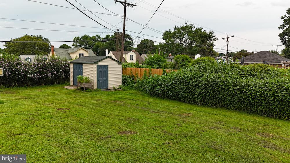 536 Forest View Road Linthicum Heights, MD 21090 - Photo 24 of 25 Rear Lawn with shed