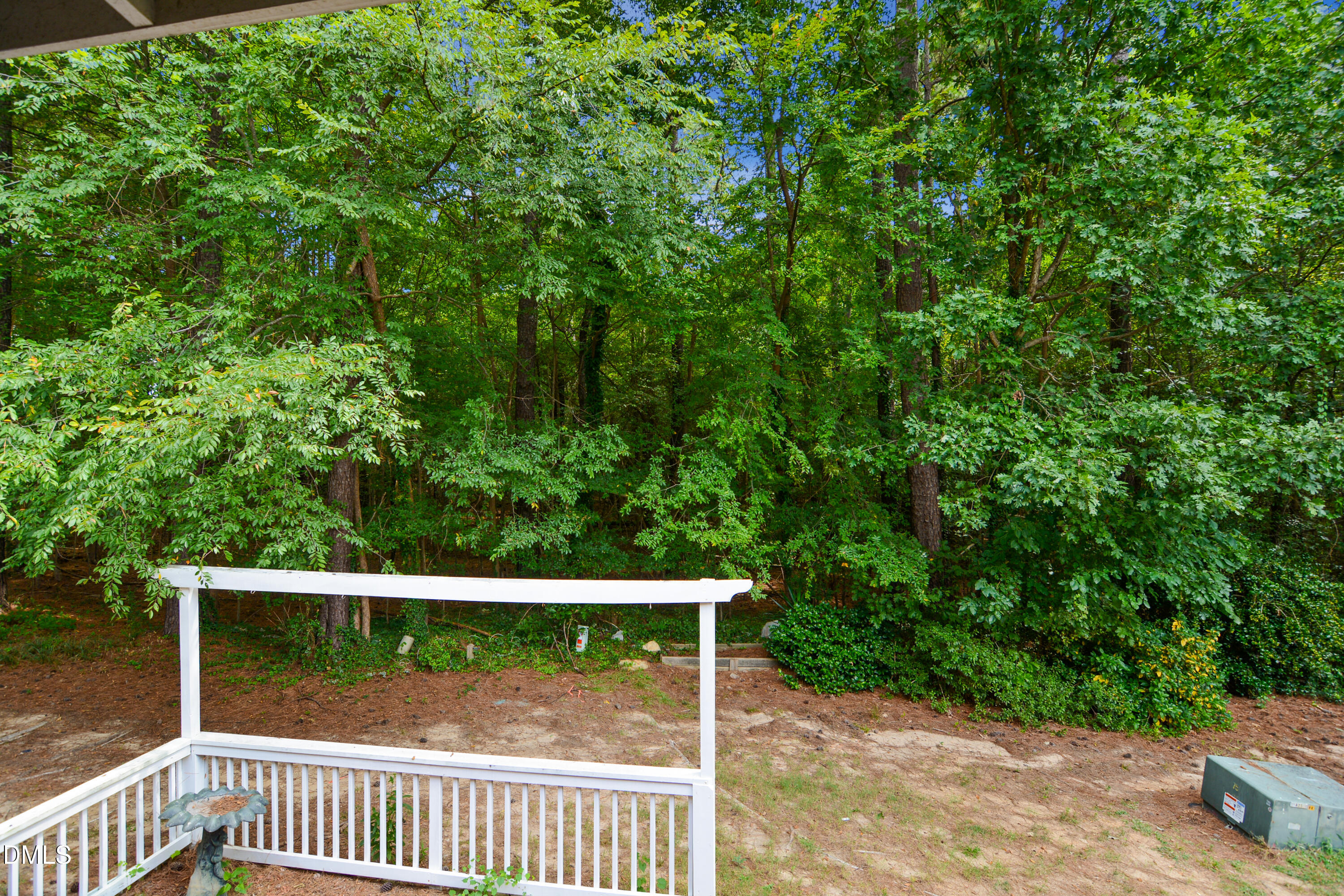 3614 Top Of The Pines Court Raleigh, NC 27604 - Photo 18 of 20 a view of a yard with iron fence