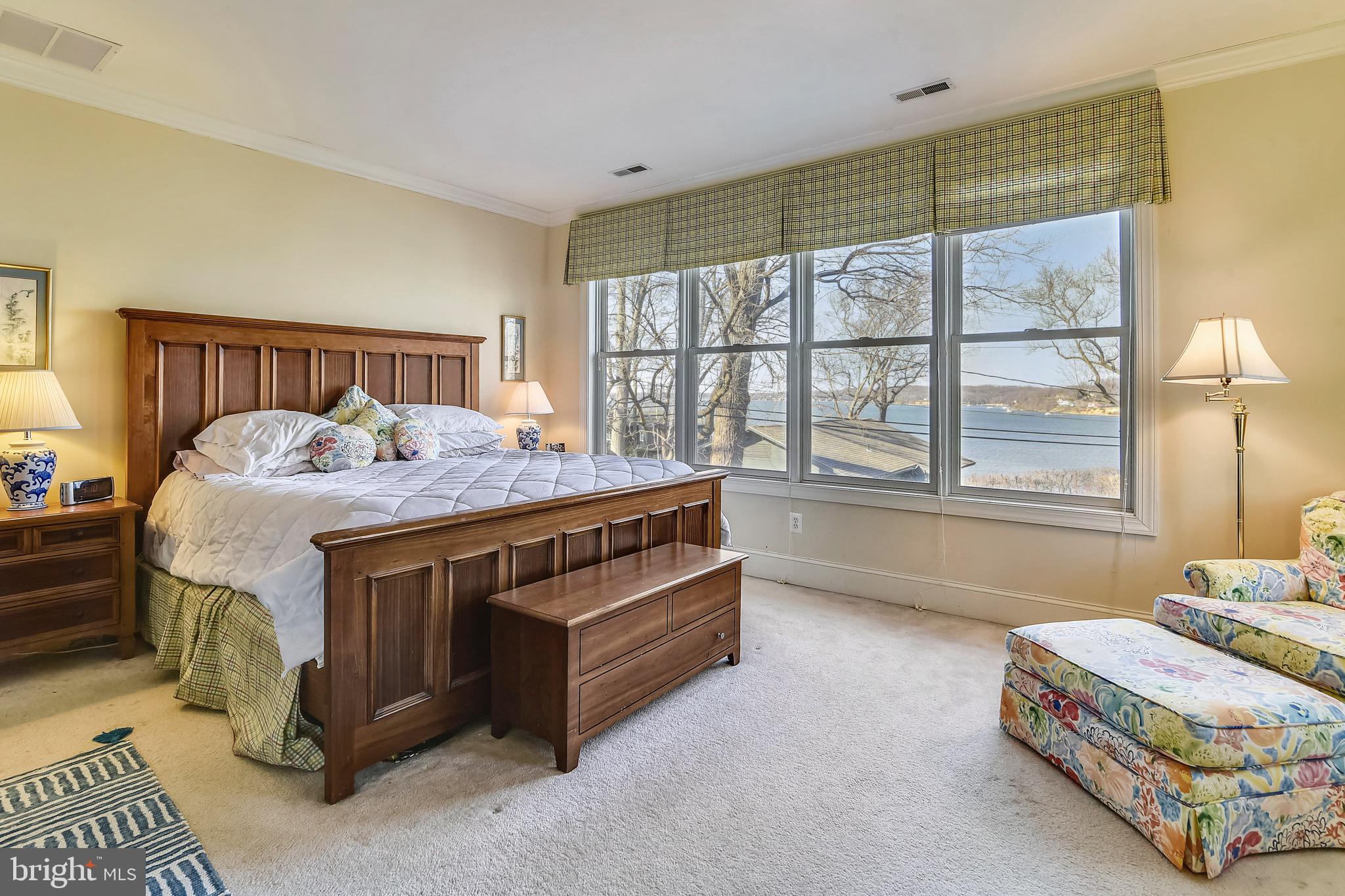 331 Thorsby Road Annapolis, MD 21405 - Photo 26 of 57 Master Bedroom with Water Views