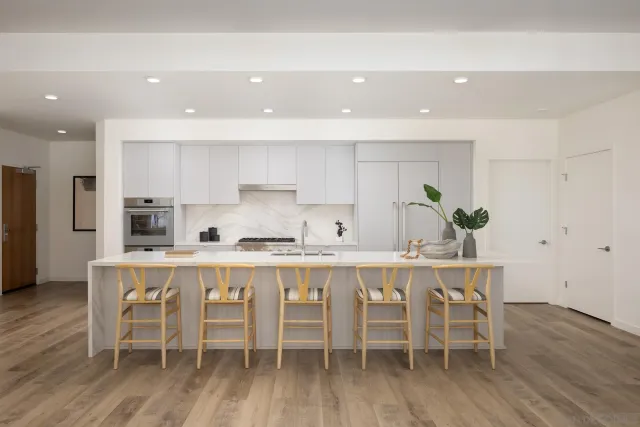 a view of a balcony with an outdoor space