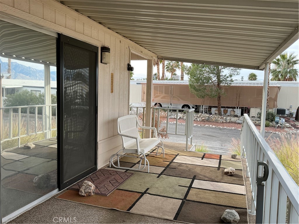 17625 Langlois Road, Unit SPACE 13 Desert Hot Springs, CA 92241 - Photo 29 of 47 a outdoor space with chairs