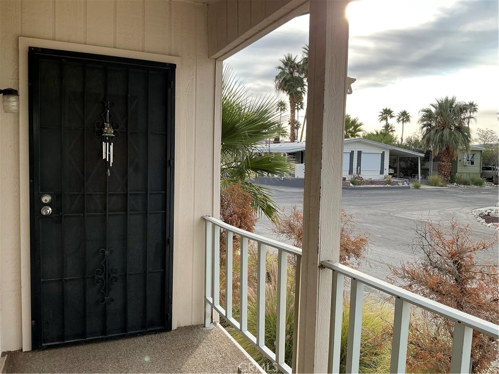 17625 Langlois Road, Unit SPACE 13 Desert Hot Springs, CA 92241 - Photo 34 of 47 a view of a balcony