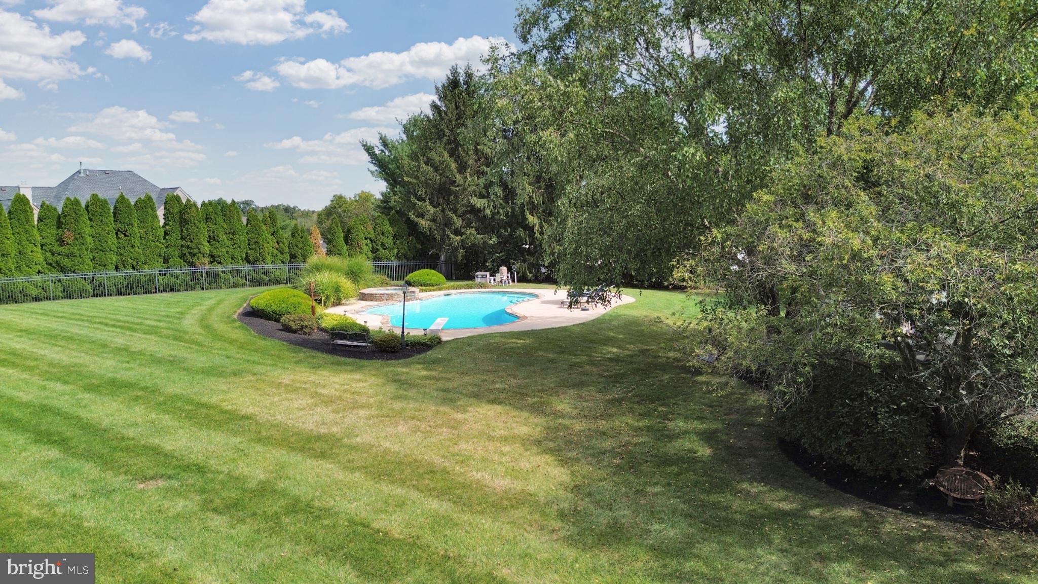 112 South Mennonite Road Collegeville, PA 19426 - Photo 108 of 131 Serene backyard oasis with pool.