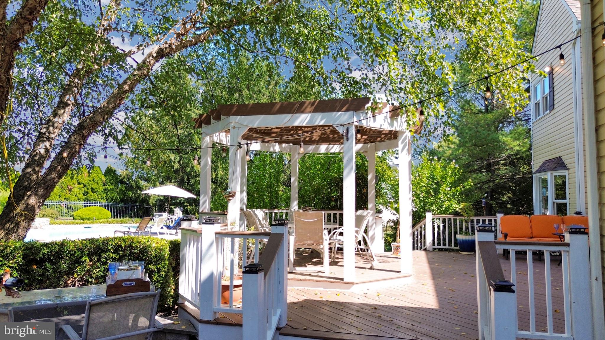 112 South Mennonite Road Collegeville, PA 19426 - Photo 115 of 131 Charming gazebo in a serene garden.
