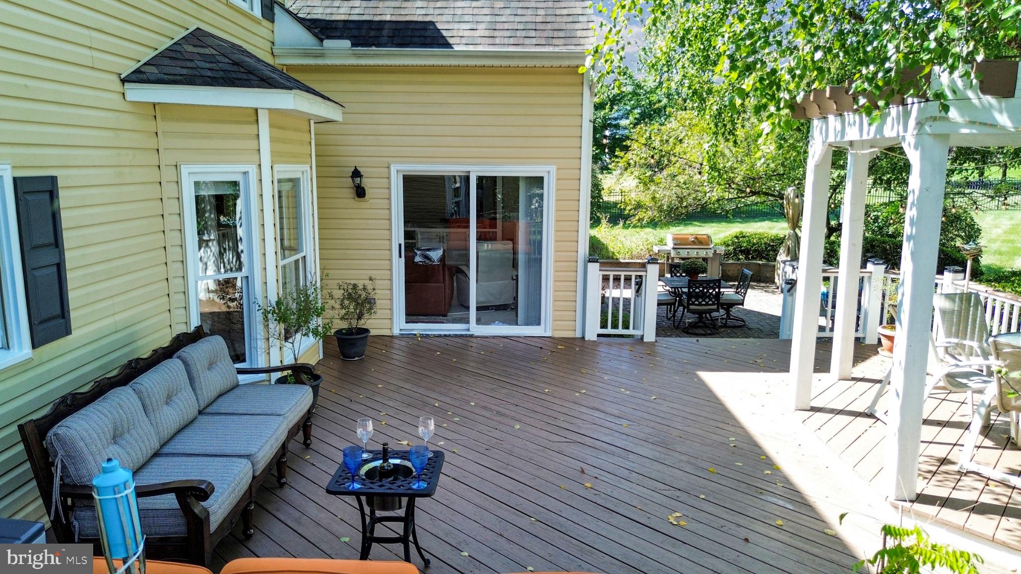 112 South Mennonite Road Collegeville, PA 19426 - Photo 116 of 131 Charming deck for outdoor gatherings.