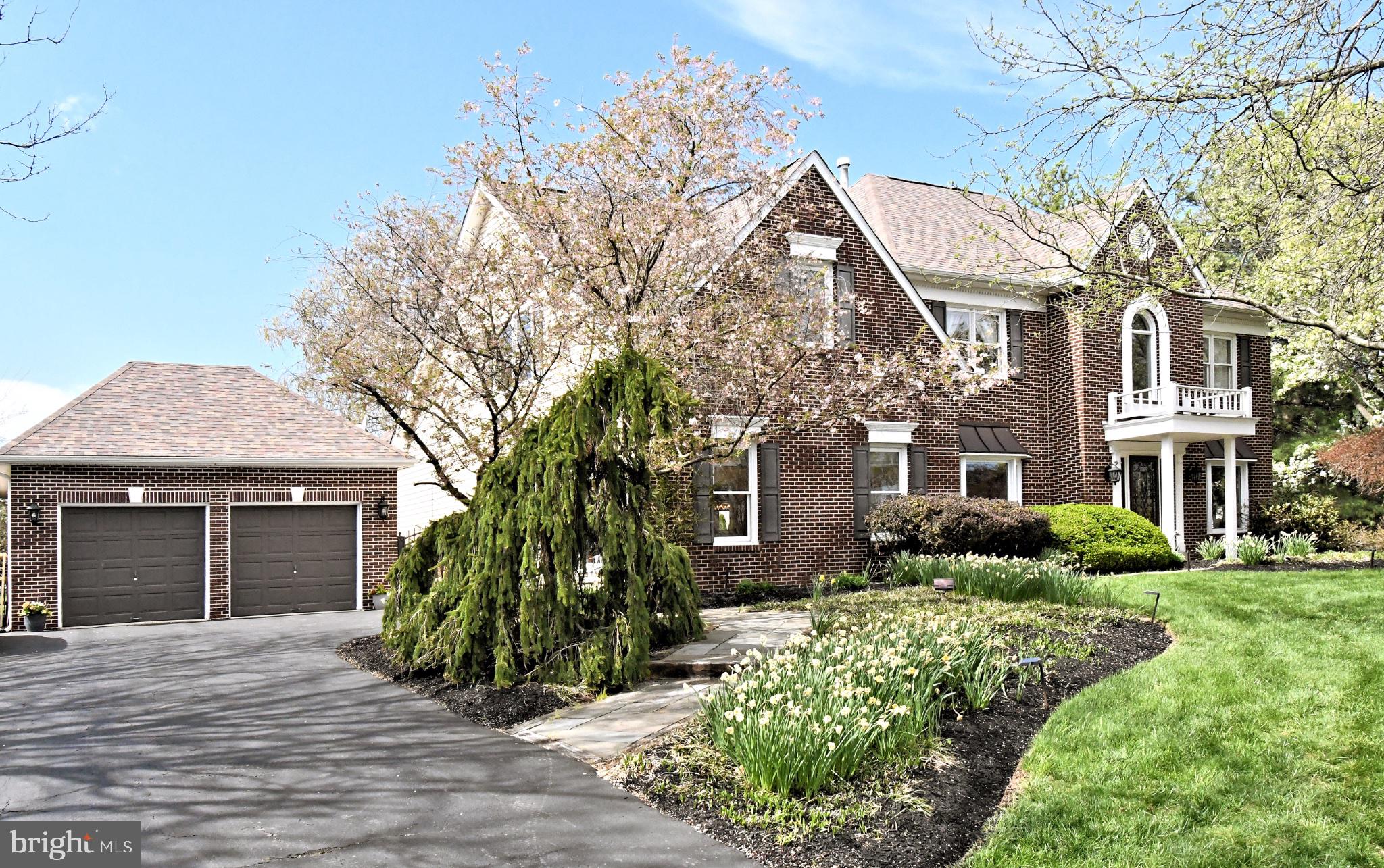 112 South Mennonite Road Collegeville, PA 19426 - Photo 3 of 131 Charming brick home with lush gardens.