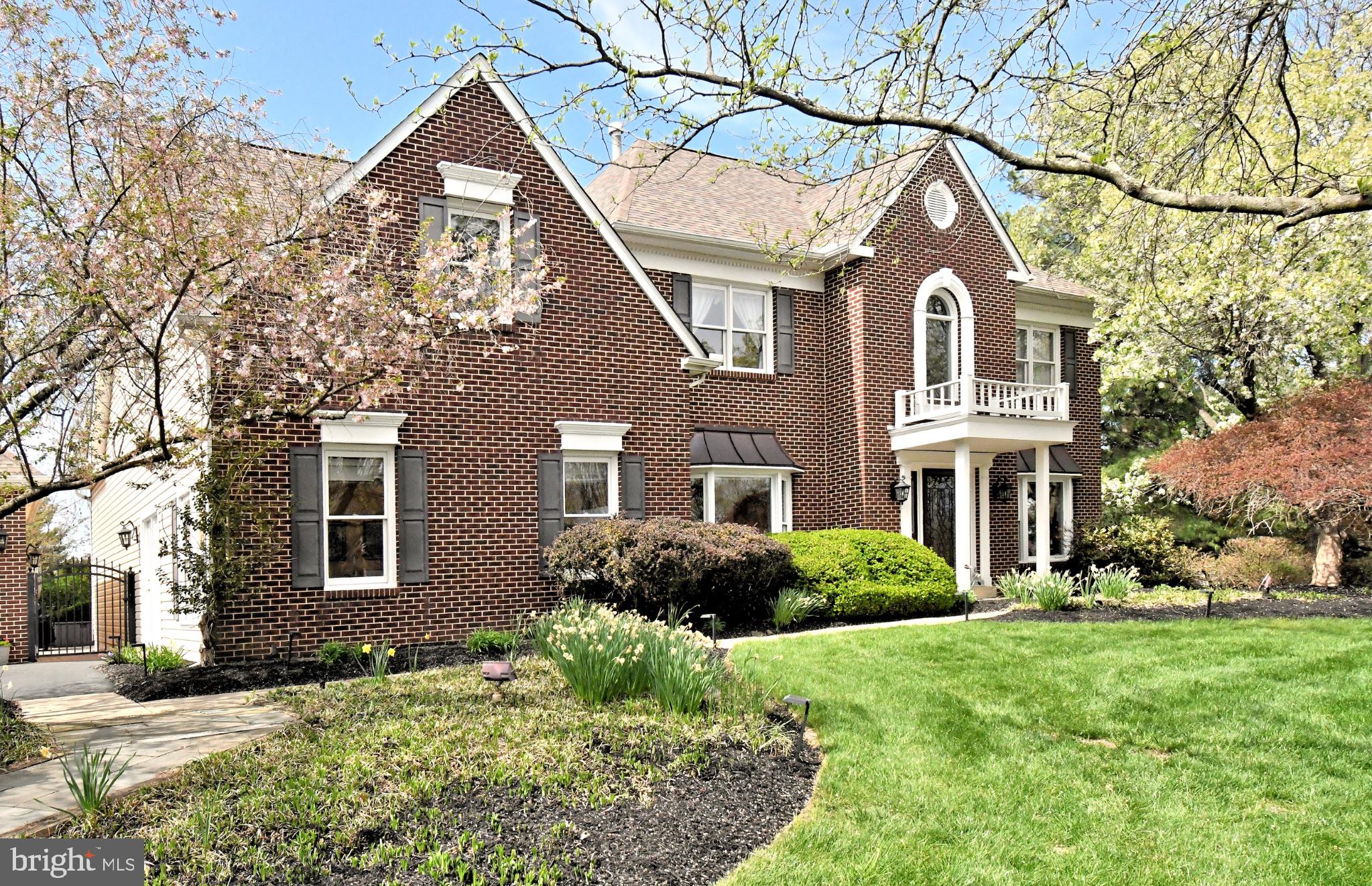 112 South Mennonite Road Collegeville, PA 19426 - Photo 4 of 131 Charming brick home with lush gardens.