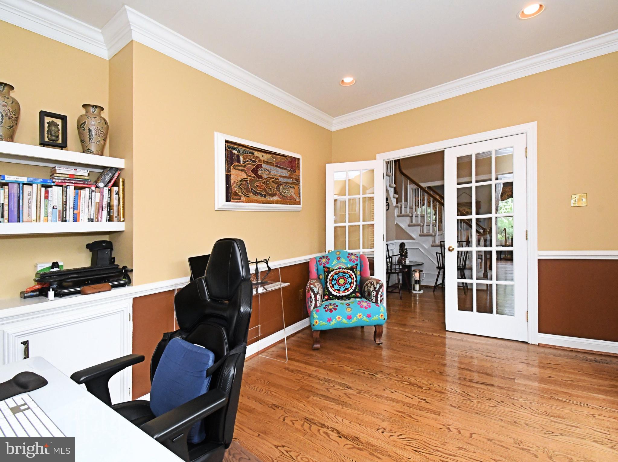 112 South Mennonite Road Collegeville, PA 19426 - Photo 49 of 131 Charming workspace with elegant details.