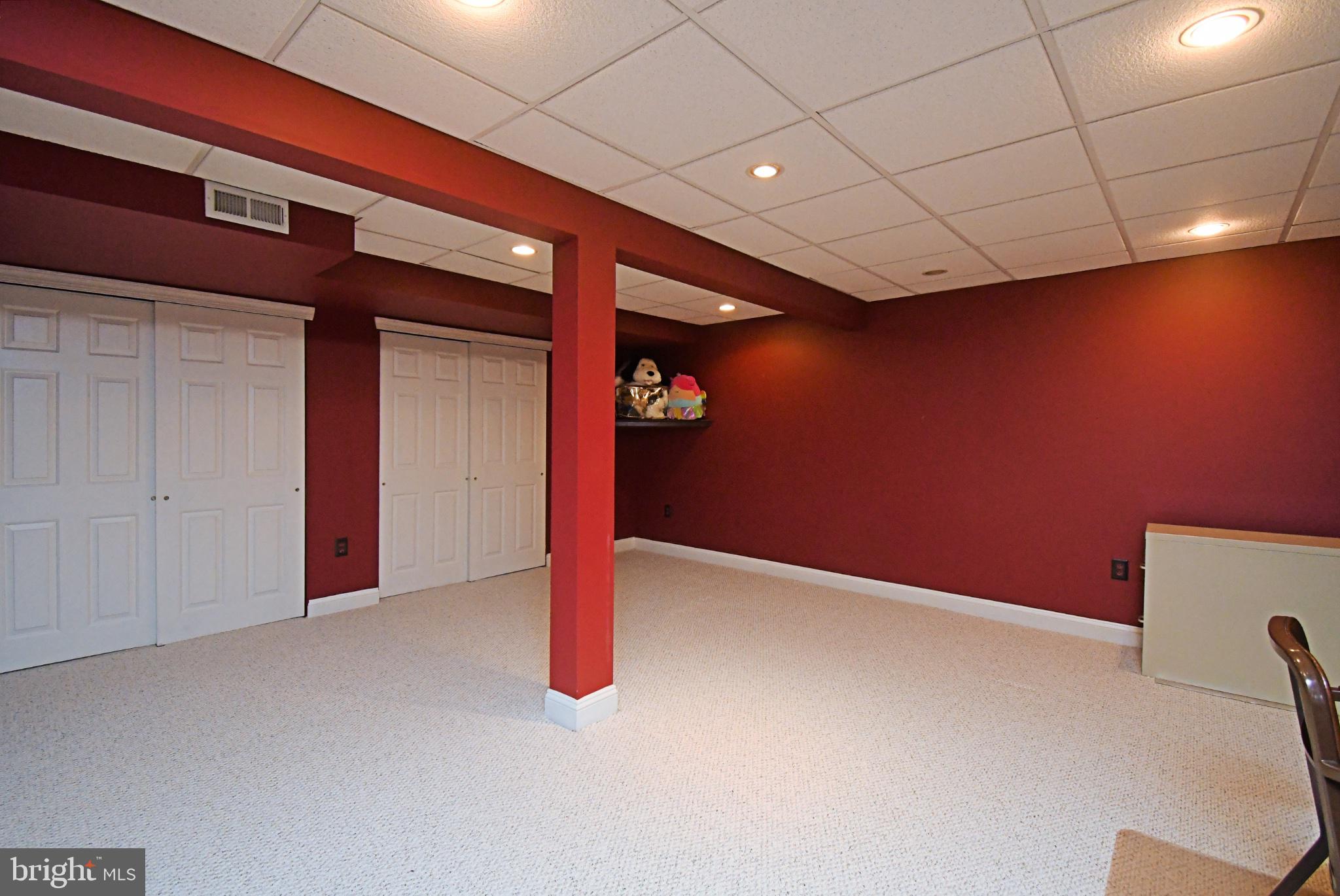 112 South Mennonite Road Collegeville, PA 19426 - Photo 84 of 131 Versatile space with rich red walls.