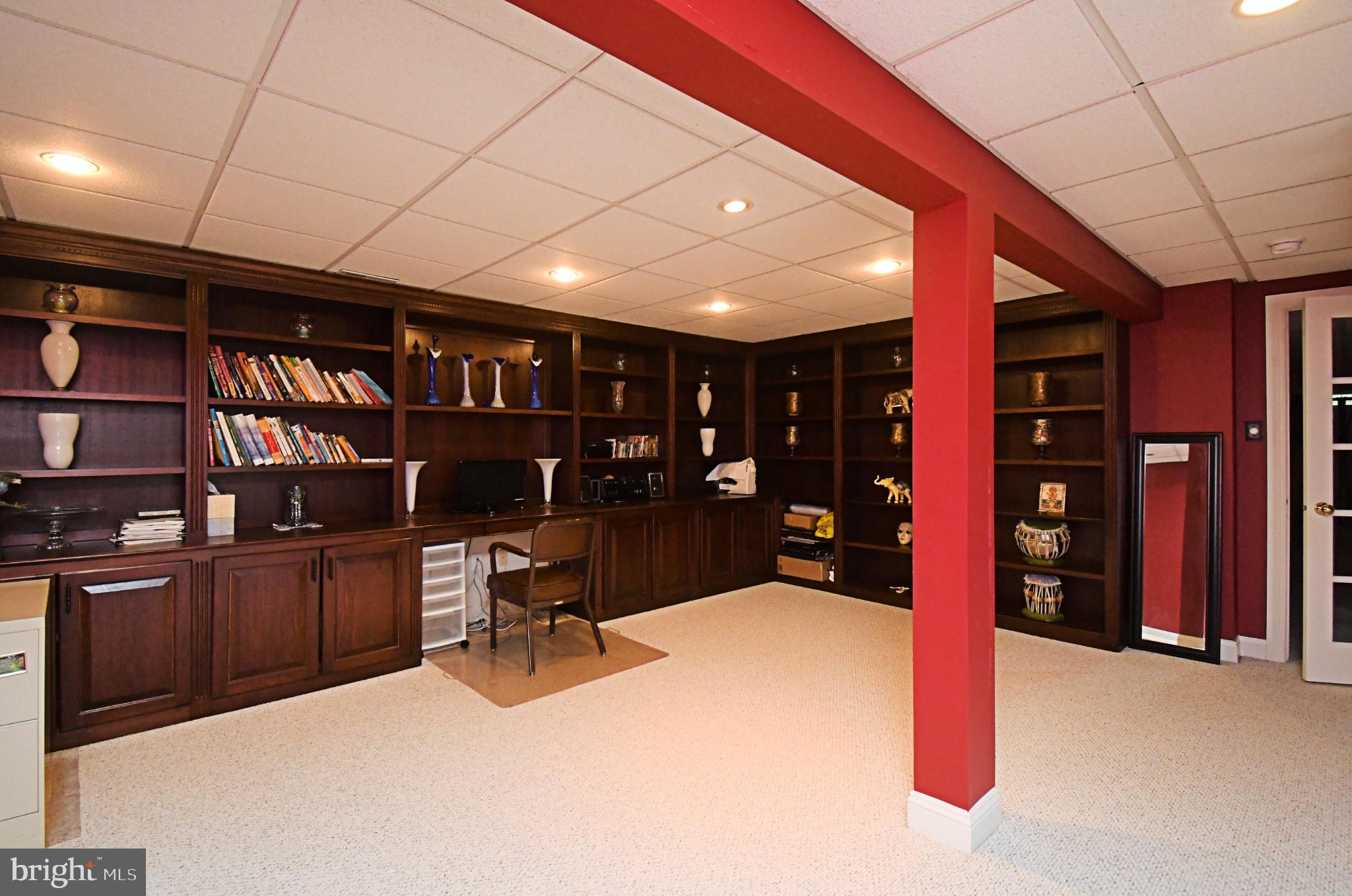 112 South Mennonite Road Collegeville, PA 19426 - Photo 86 of 131 Cozy basement retreat with rich hues.